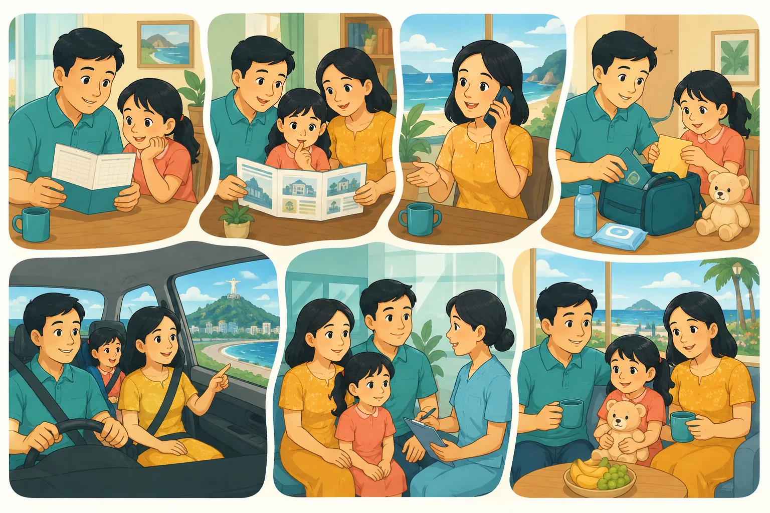 Nhân viên y tế hướng dẫn bảy bước chuẩn bị trước buổi tiêm