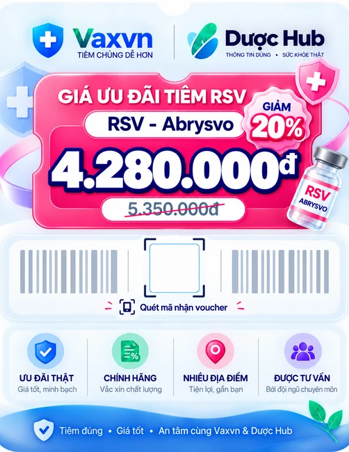 Minh họa thông tin vắc xin RSV Abrysvo