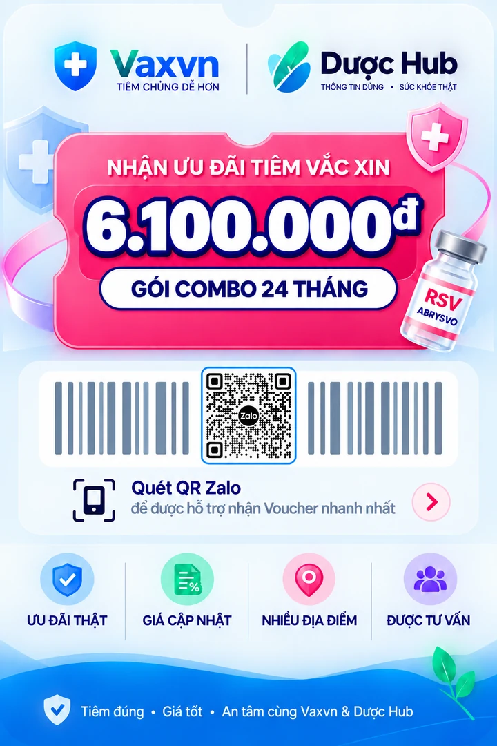 Voucher gói combo tiêm chủng 24 tháng